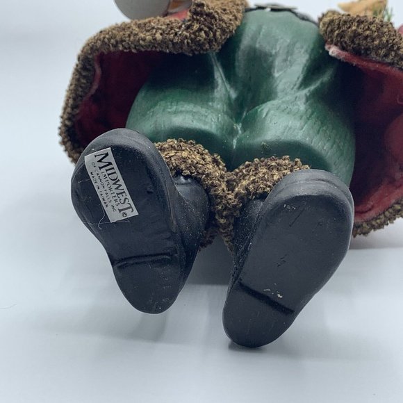 Woodland Santa Midwest Importers Fabric Mache #18186 in Box 10 I… - Picture 13 of 16